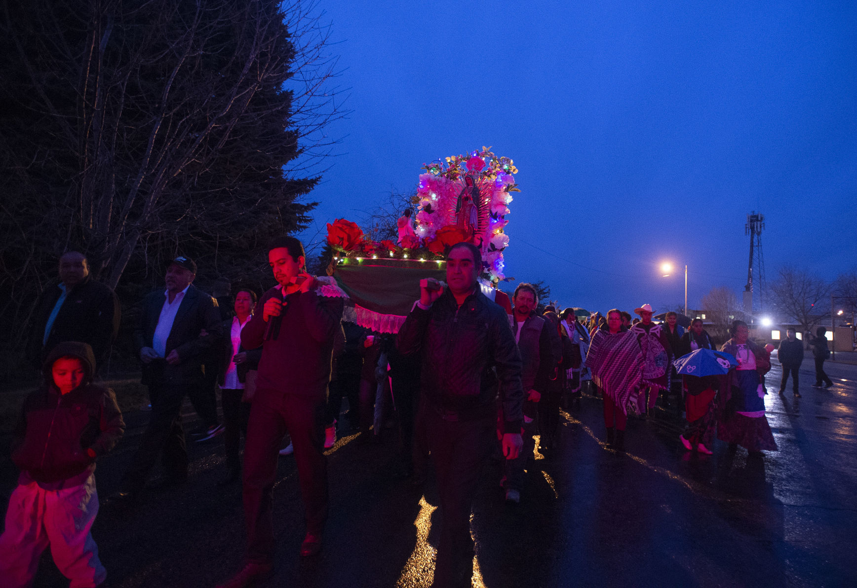 Feast of Guadalupe procession